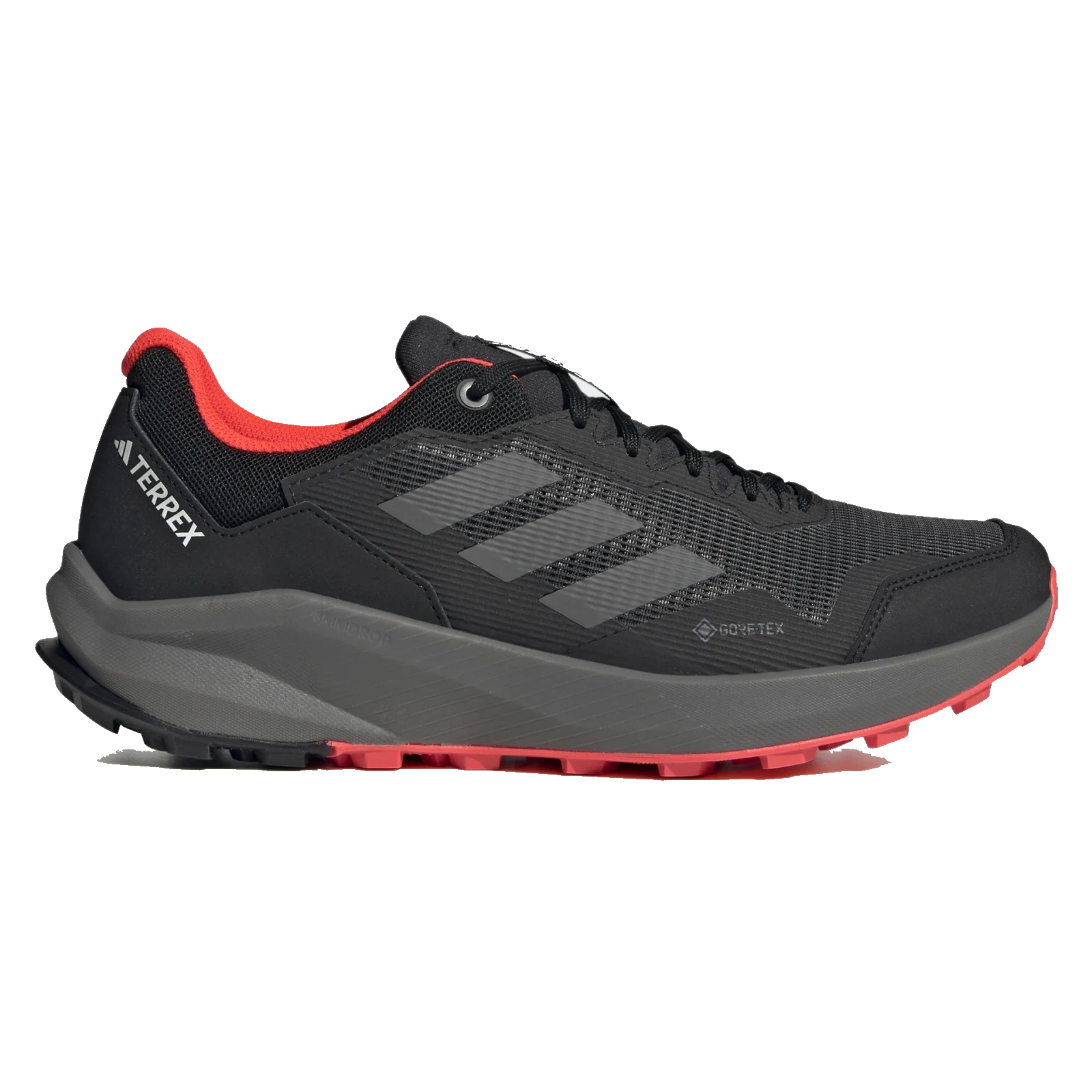 Adidas Adidas Terrex Trailrider GTX cblack grefou solred 11 Gardena Mountain Sports